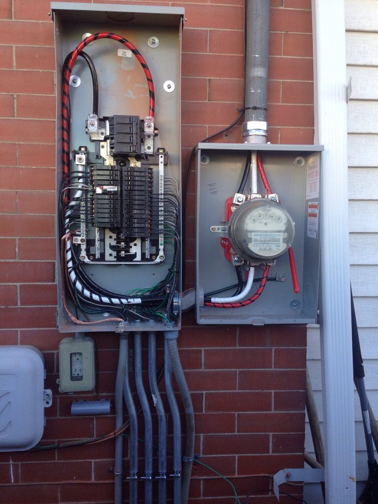 Electrical panel and meter replacement by Vanguard Electric
