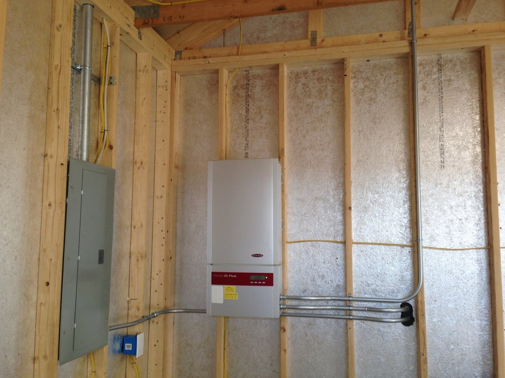 Electrical equipment wiring and hookup by Vanguard Electric