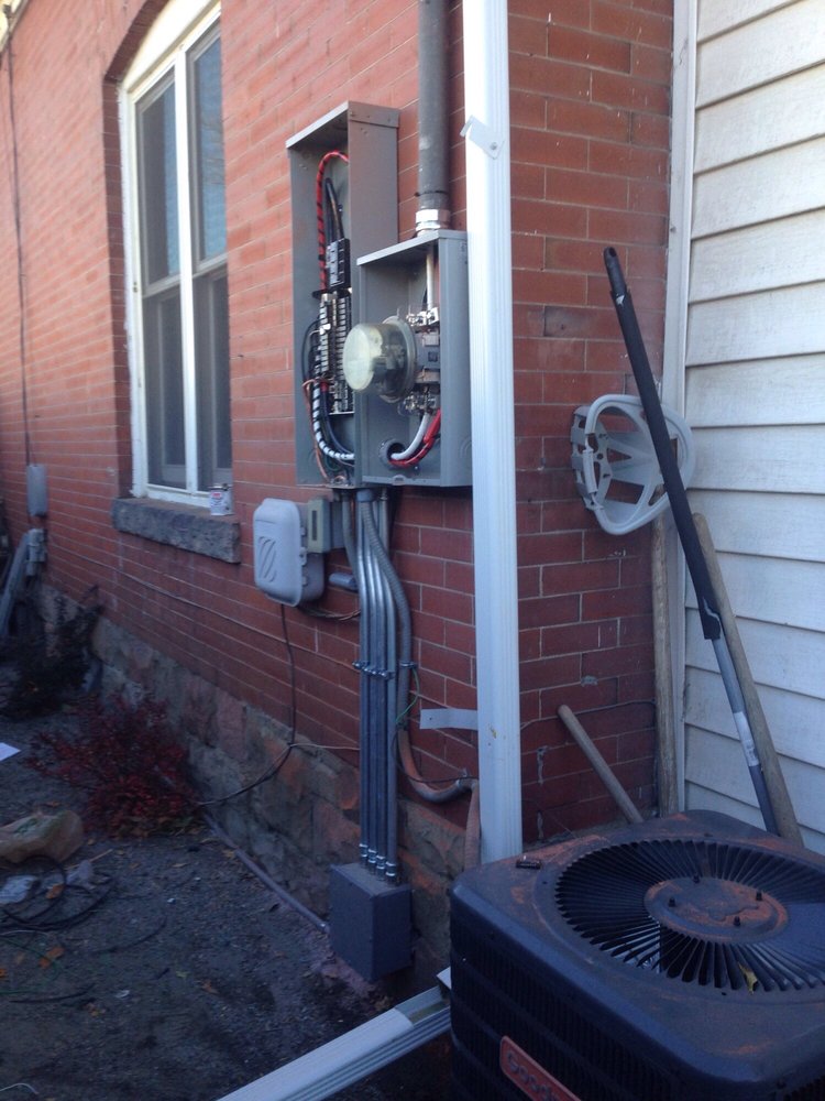 Electrical panel and service work completed by Vanguard Electric